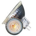 LED COB MR16 5W Dimmable 38 ° Spotslights de vidrio